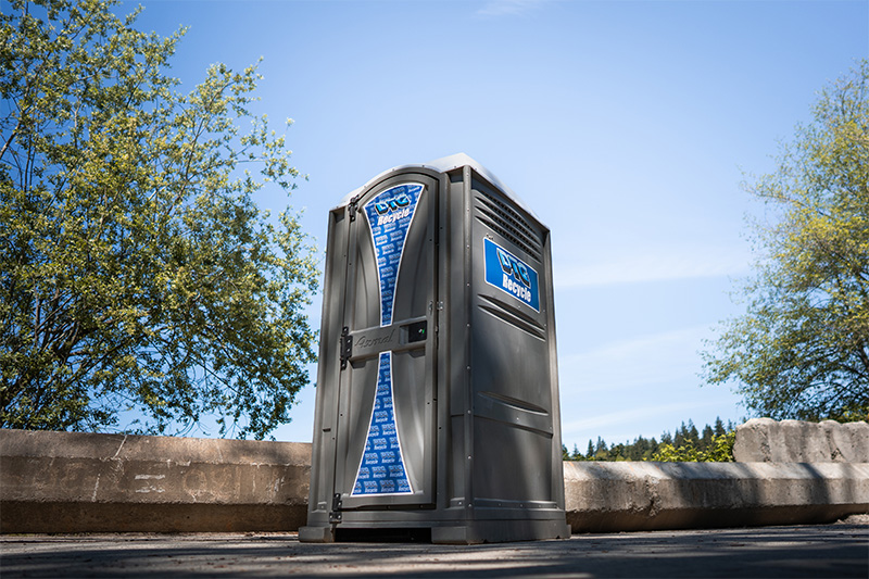 A DTG Portable Restroom Unit